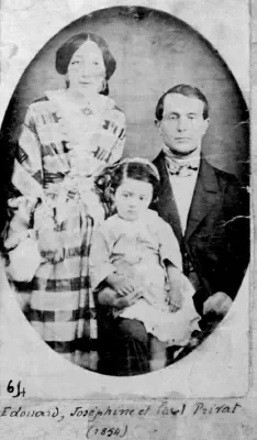 1854-Privat Edouard&Josephine&Paul