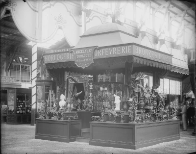 Pavillon Ancely, à l'Exposition internationale de Toulous, 1887