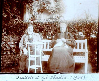 1905-Baptiste et Zoé ABADIE