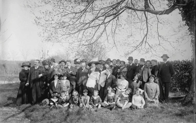 1912-Vidouze_Bapteme_Bertrand_Lemee_Maguy_Dussaud-0