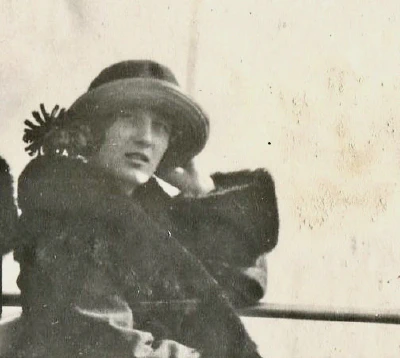 Valentine LOUBIÈRE 1922 Voyage de noce