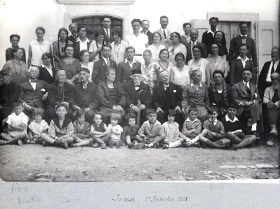 1928-Famille Baillaud à Laissac
