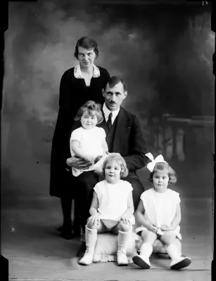 1929-Famille Robert et Anne Michelin