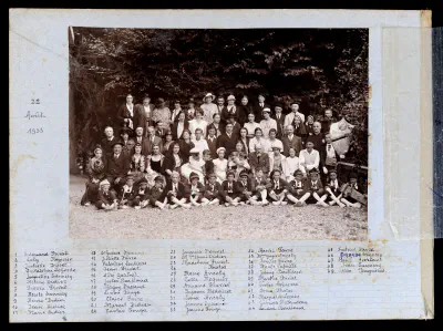 1933-Beaudean Bapteme Helene Didier-1