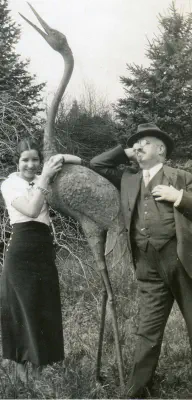 1934-Linou et Bertrand Fouga (père) 1934