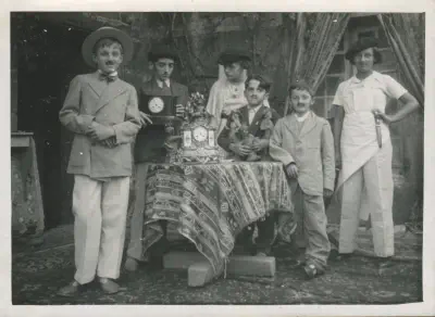 1936-Moncaup-Piece de théatre Moulonguet et Maman-1