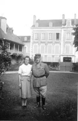 1939-Valentine et Edouard Loubière Oloron