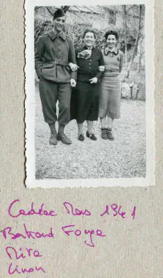 1941-Famille Fouga, Cadéac