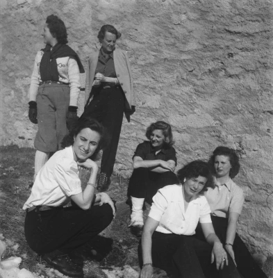 1948-Mame_au_ski-1