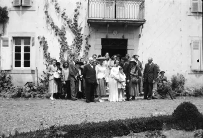 1948 Mariage Jean et Madeleine-Perron de Vidouze