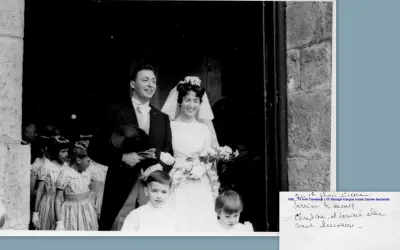 1960-MariageFrancois_et_DanieleAncely