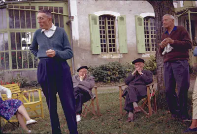 1960-env-Pierre Moulonguet, René Ancely, Edouard Loubière, Henri Moulonguet