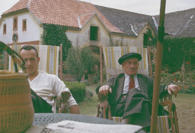 1961-Jean_Puiseux_et_Edouard_Loubiere_a_Vidouze