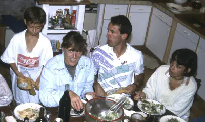 1991-Irène, Bernard, Christine et Antoine