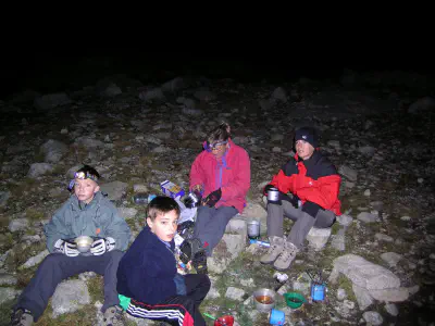 2004-09-Bivouac à l'AnetoThomas, Sylvain