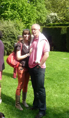 2012-Frederic Ancely & sa fille Valentine