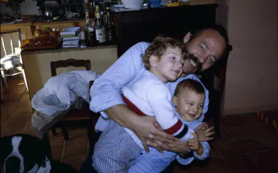 Jacques Ancely & ses enfants