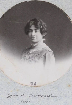 Jeanne dite Mamète MOULONGUET,  épouse Jean dit Camille Dussau